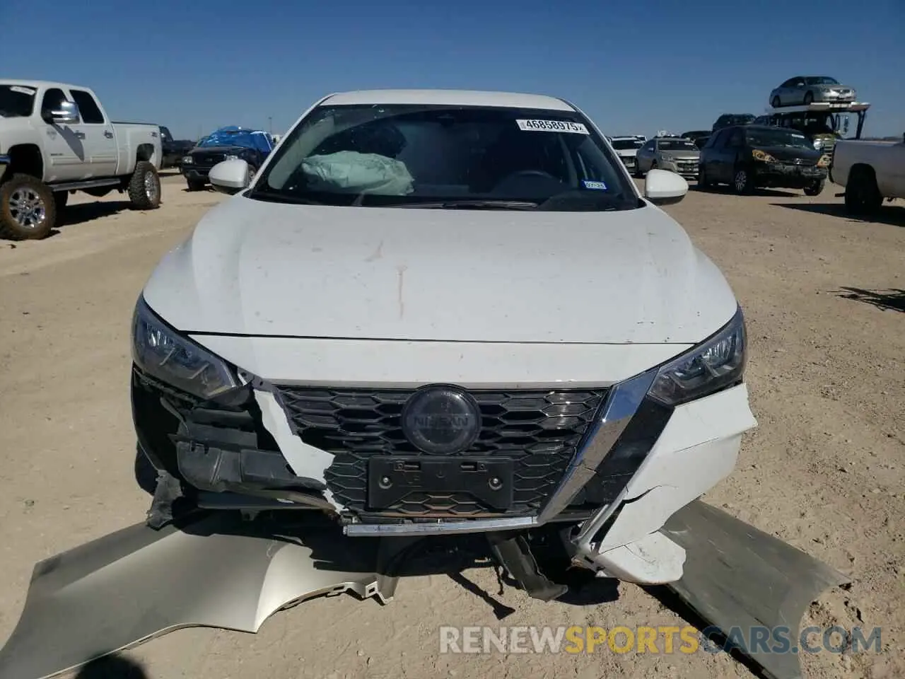 5 fotografías del automóvil dañado 3N1AB8BV3PY297029 NISSAN SENTRA 2023