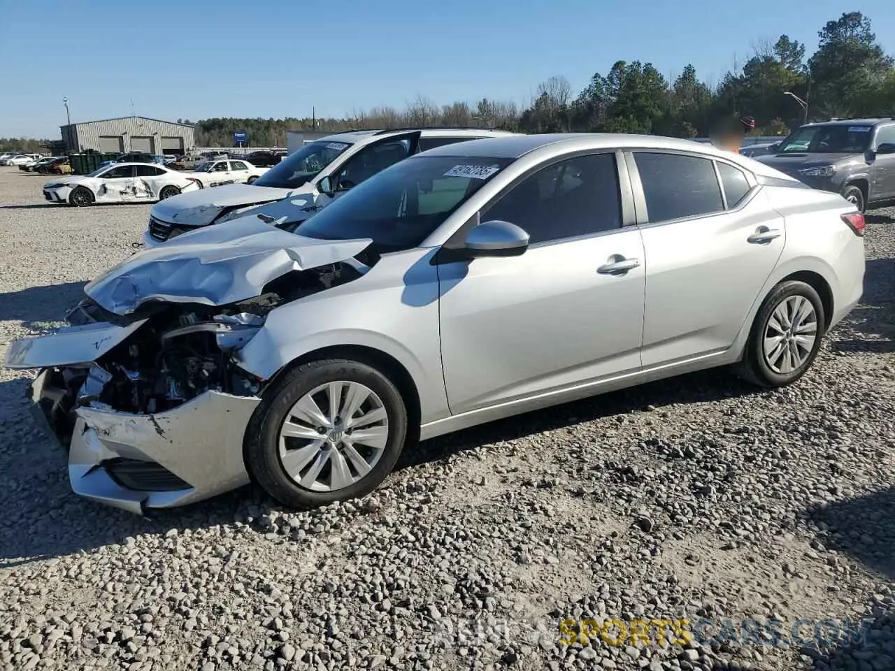 1 fotografías del automóvil dañado 3N1AB8BV6PY301719 NISSAN SENTRA 2023