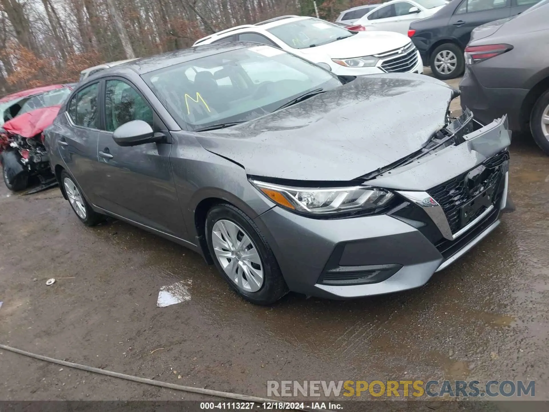 1 fotografías del automóvil dañado 3N1AB8BV7PY276636 NISSAN SENTRA 2023