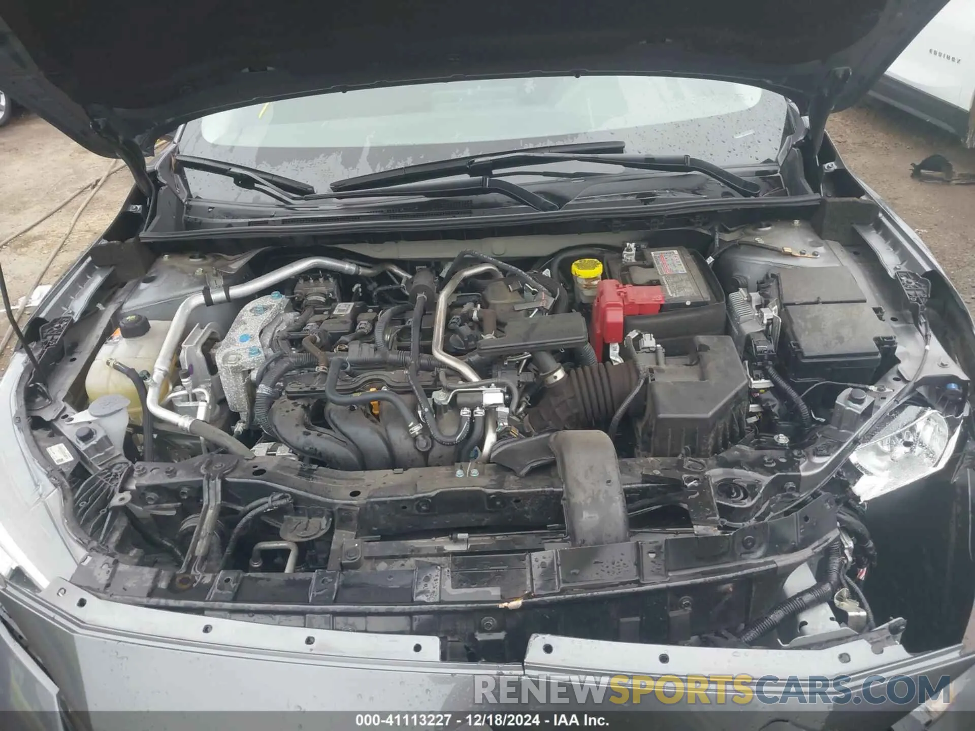 10 fotografías del automóvil dañado 3N1AB8BV7PY276636 NISSAN SENTRA 2023