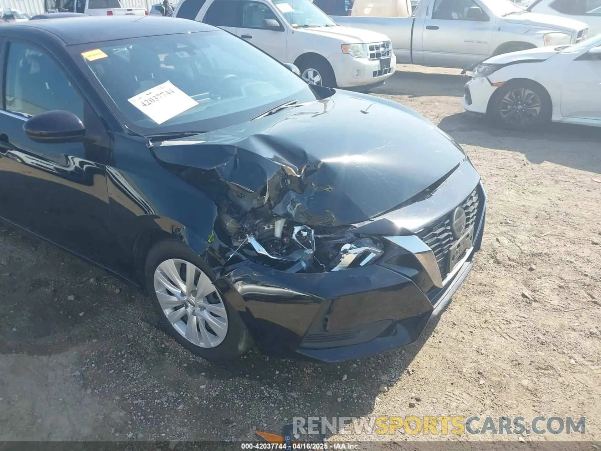 6 fotografías del automóvil dañado 3N1AB8BV7PY300434 NISSAN SENTRA 2023