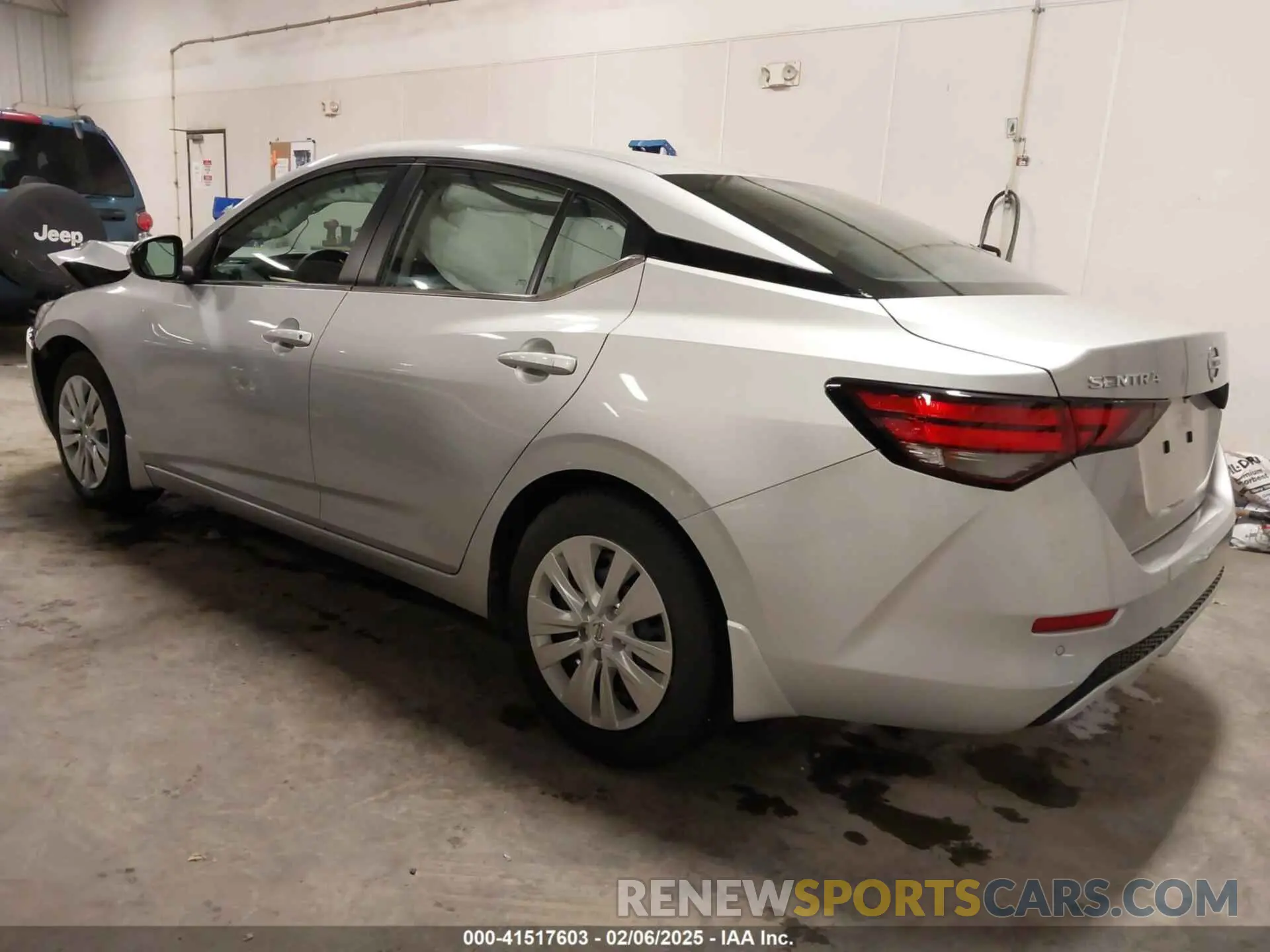 3 fotografías del automóvil dañado 3N1AB8BV9PY297813 NISSAN SENTRA 2023