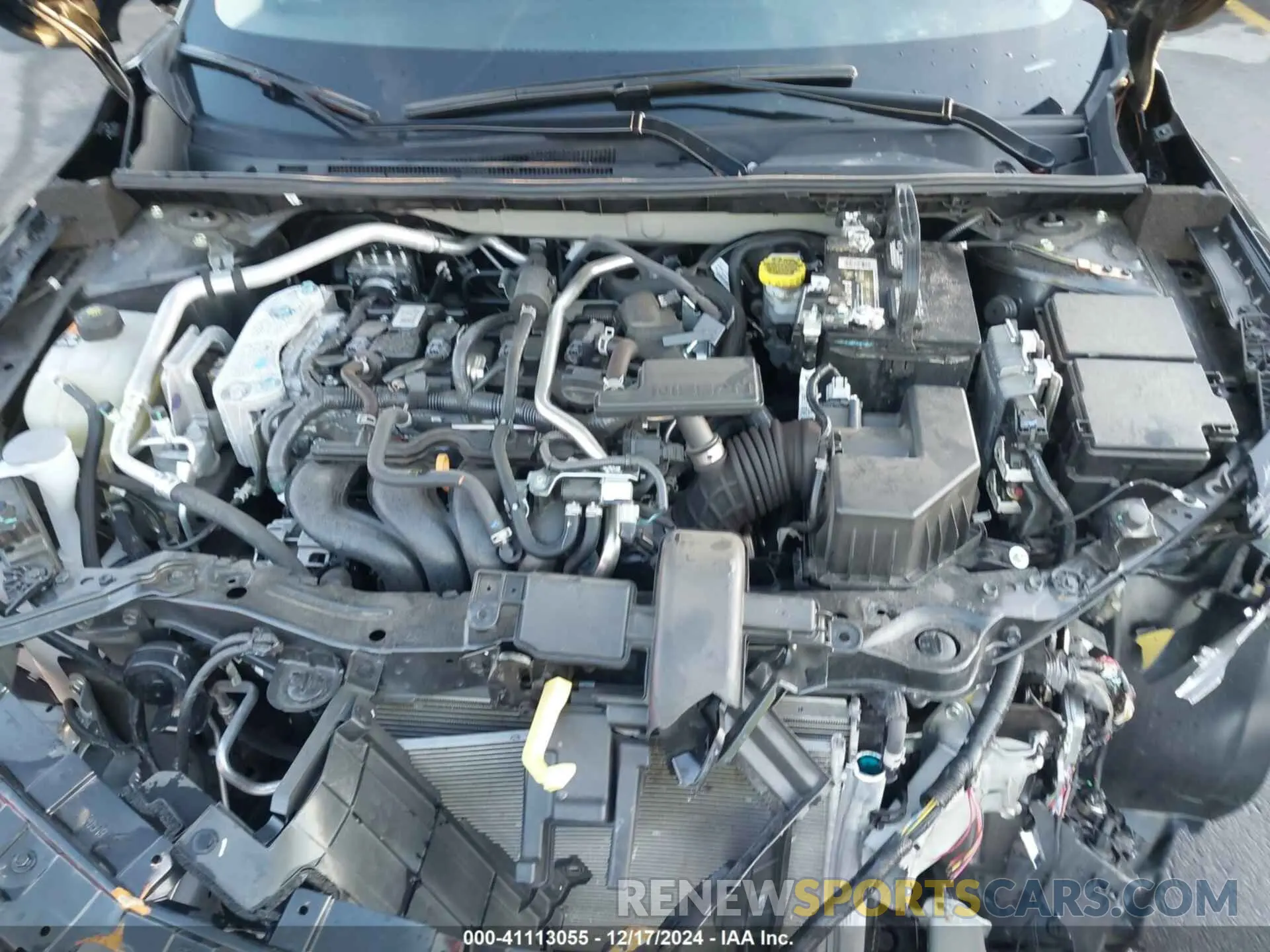 10 fotografías del automóvil dañado 3N1AB8BV9PY321494 NISSAN SENTRA 2023