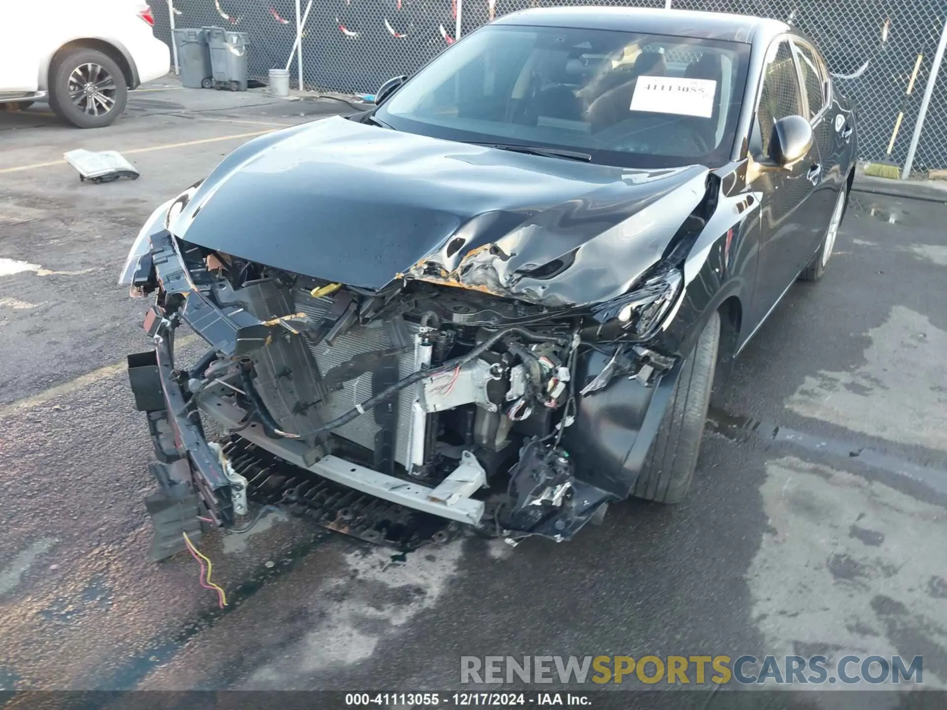 6 fotografías del automóvil dañado 3N1AB8BV9PY321494 NISSAN SENTRA 2023