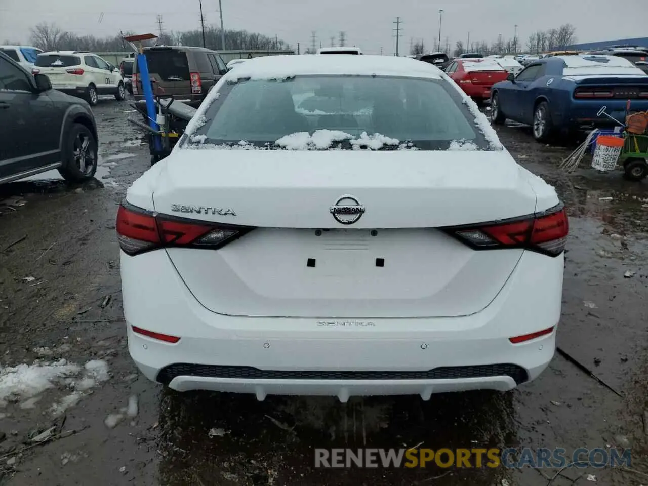 6 fotografías del automóvil dañado 3N1AB8BVXPY287291 NISSAN SENTRA 2023