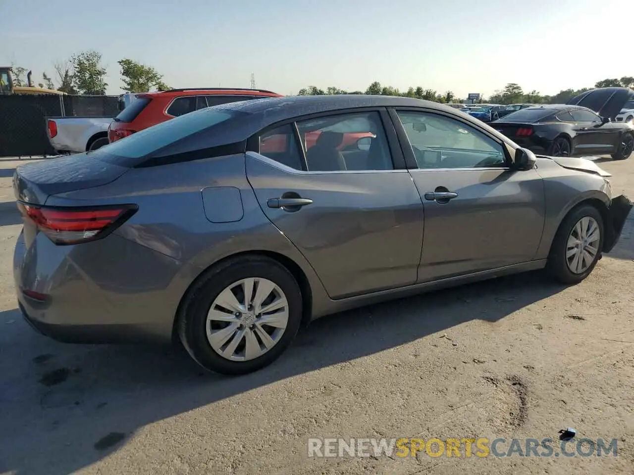 3 fotografías del automóvil dañado 3N1AB8BVXPY304350 NISSAN SENTRA 2023