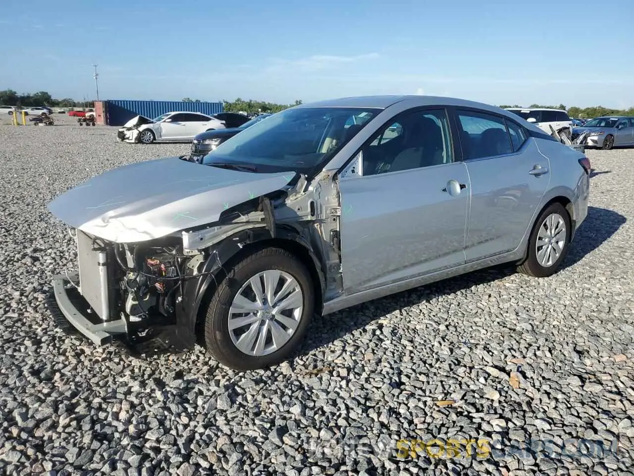 1 fotografías del automóvil dañado 3N1AB8BVXPY320273 NISSAN SENTRA 2023