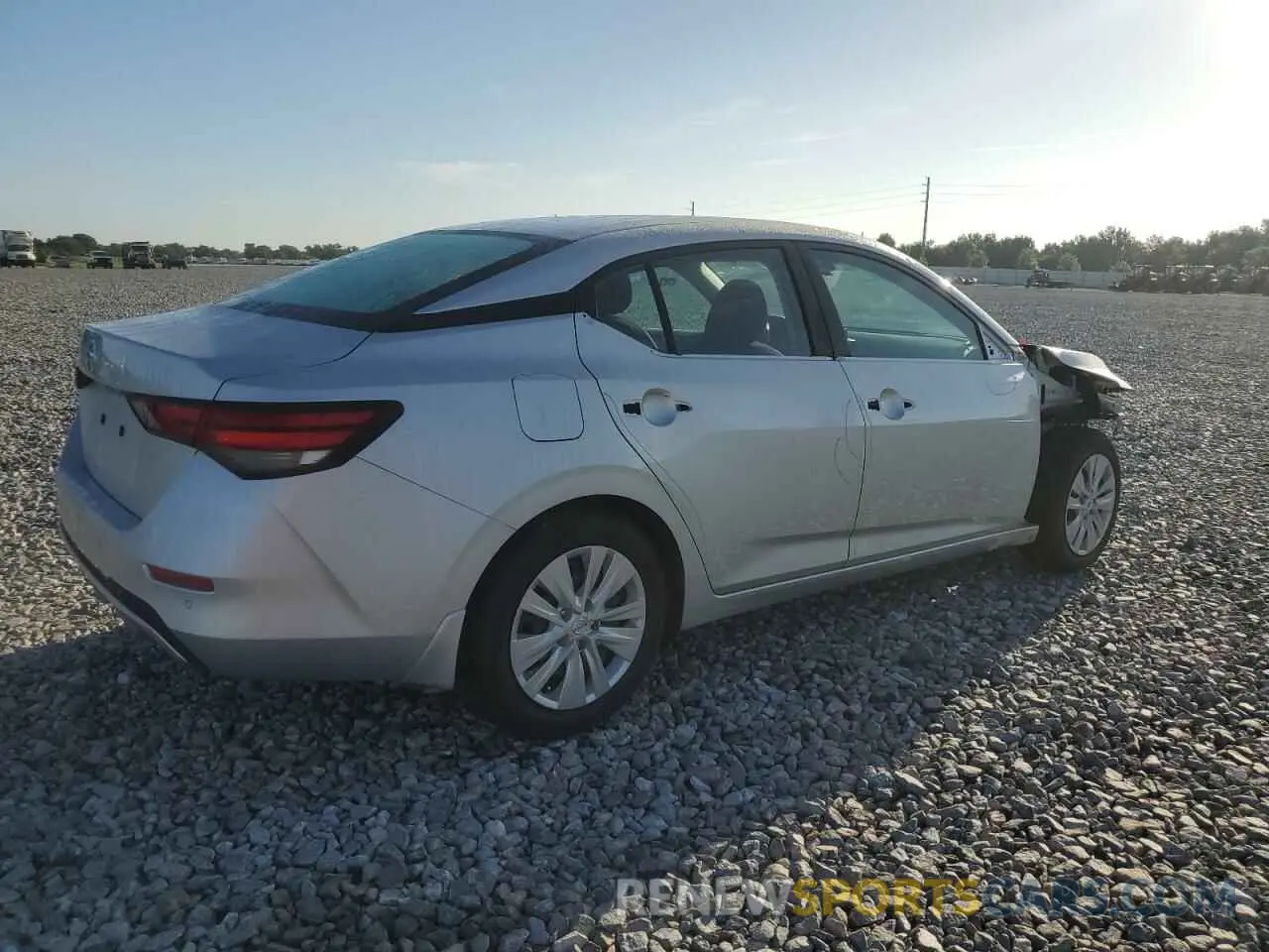 3 fotografías del automóvil dañado 3N1AB8BVXPY320273 NISSAN SENTRA 2023