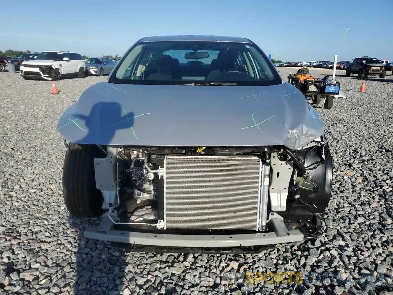 5 fotografías del automóvil dañado 3N1AB8BVXPY320273 NISSAN SENTRA 2023