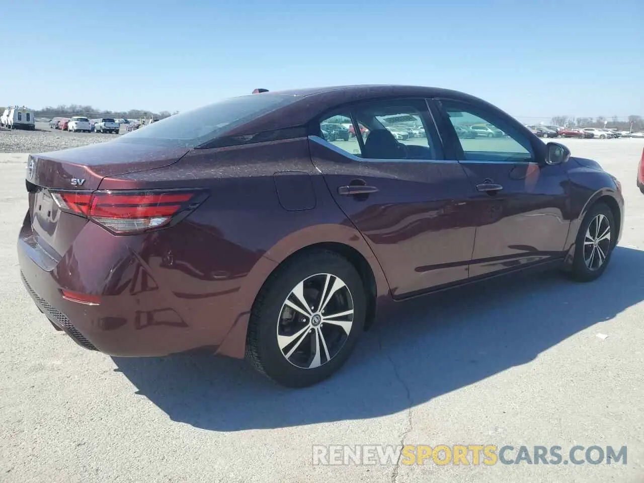 3 fotografías del automóvil dañado 3N1AB8CV0PY264486 NISSAN SENTRA 2023
