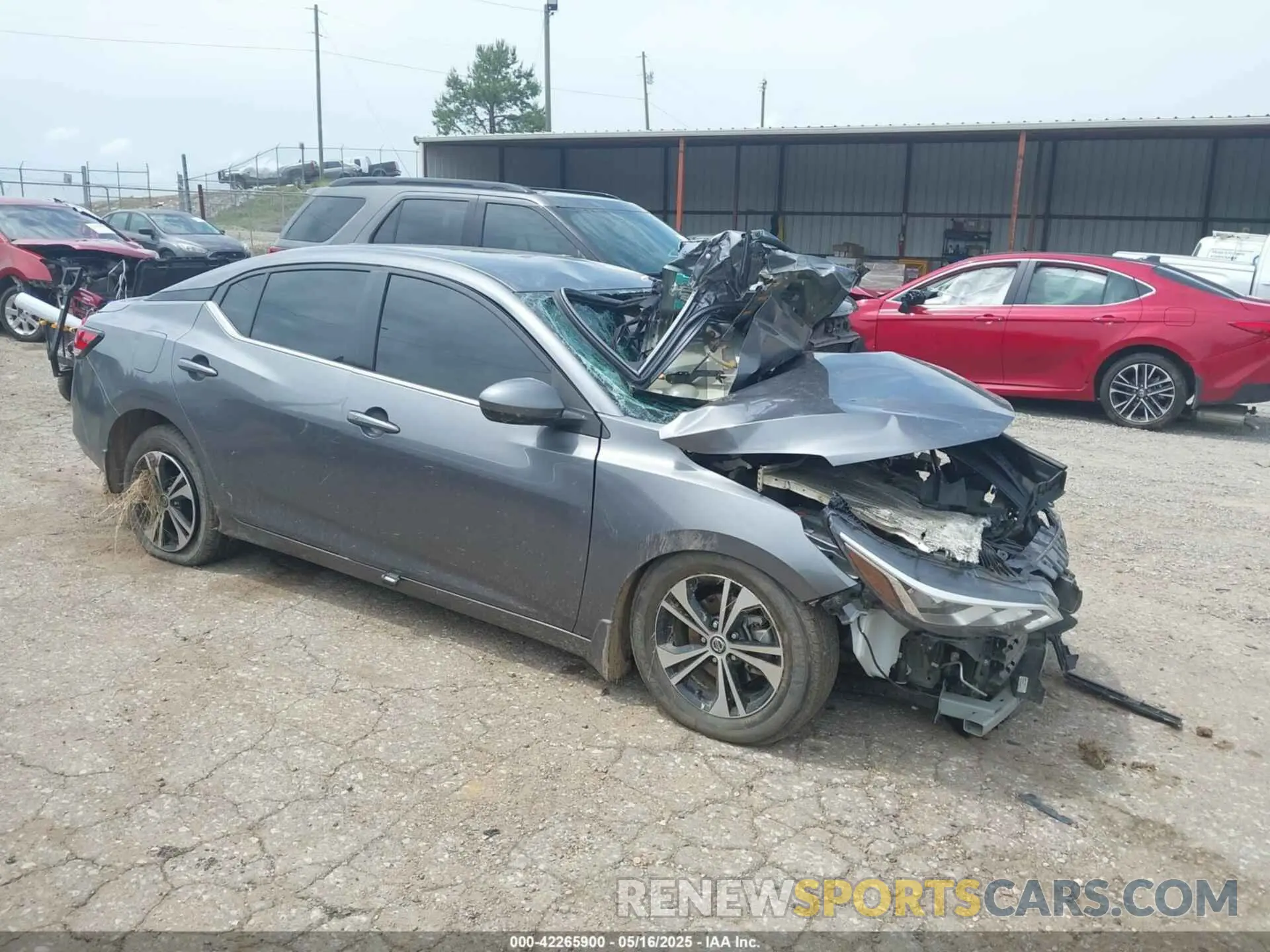 1 fotografías del automóvil dañado 3N1AB8CV0PY274855 NISSAN SENTRA 2023