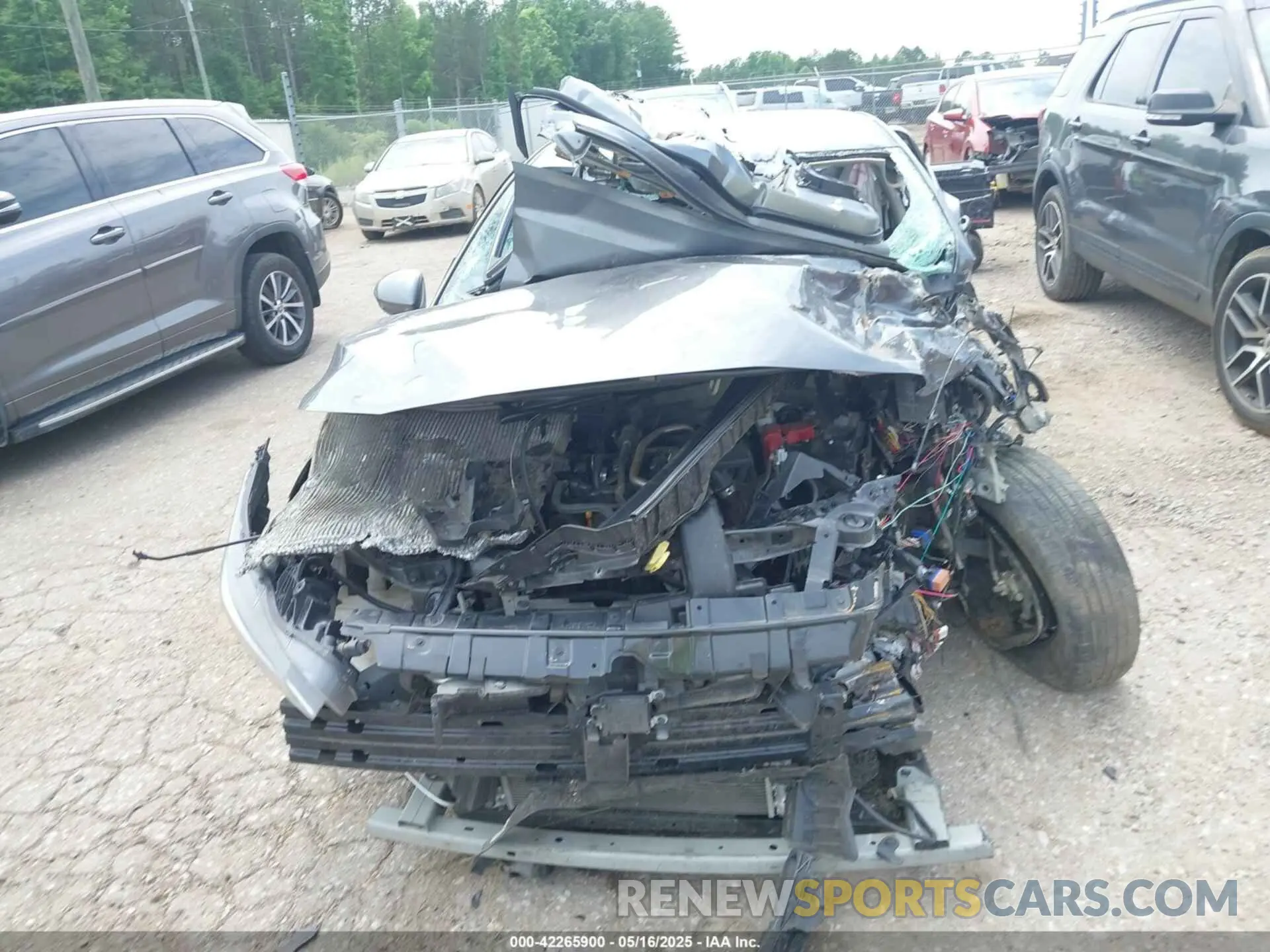 6 fotografías del automóvil dañado 3N1AB8CV0PY274855 NISSAN SENTRA 2023