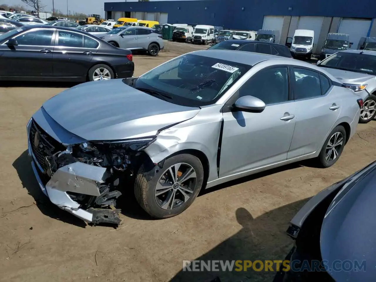 1 fotografías del automóvil dañado 3N1AB8CV0PY278369 NISSAN SENTRA 2023