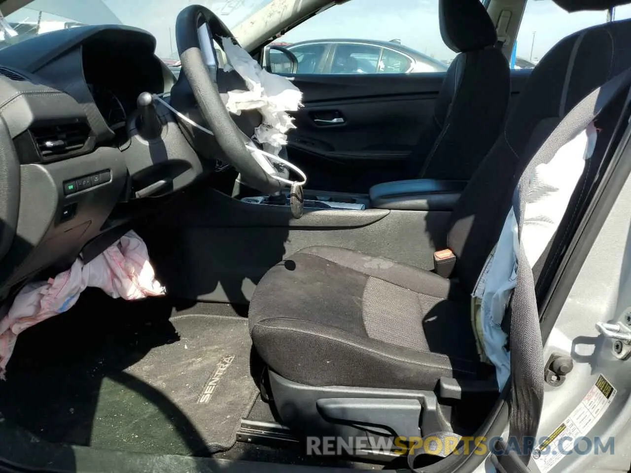 7 fotografías del automóvil dañado 3N1AB8CV0PY278369 NISSAN SENTRA 2023