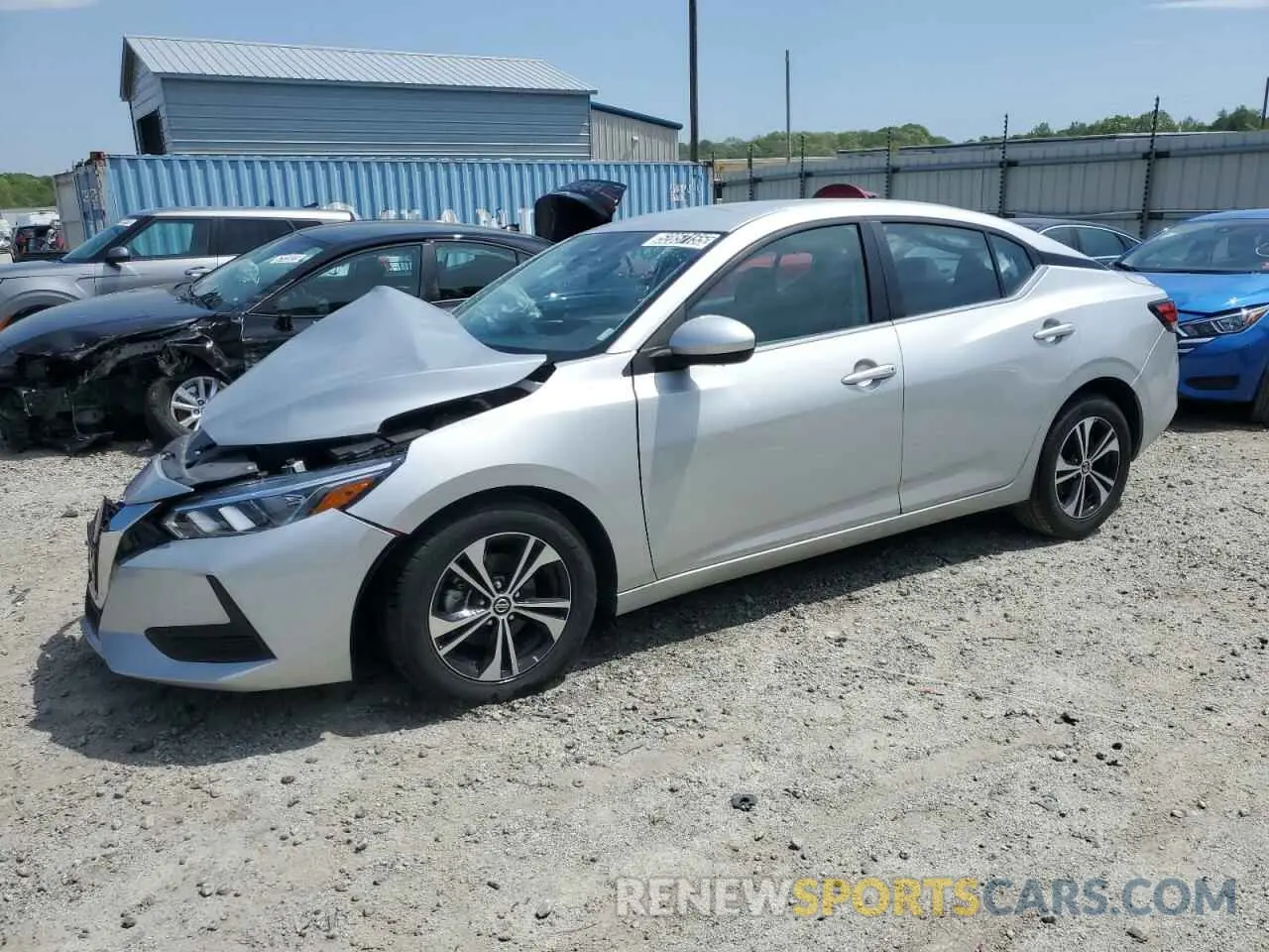 1 fotografías del automóvil dañado 3N1AB8CV0PY298234 NISSAN SENTRA 2023