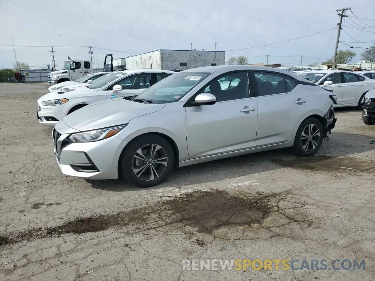 1 fotografías del automóvil dañado 3N1AB8CV0PY299979 NISSAN SENTRA 2023