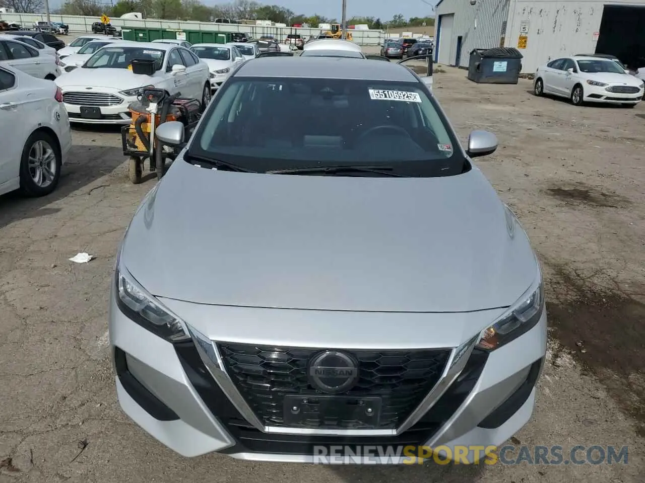 5 fotografías del automóvil dañado 3N1AB8CV0PY299979 NISSAN SENTRA 2023