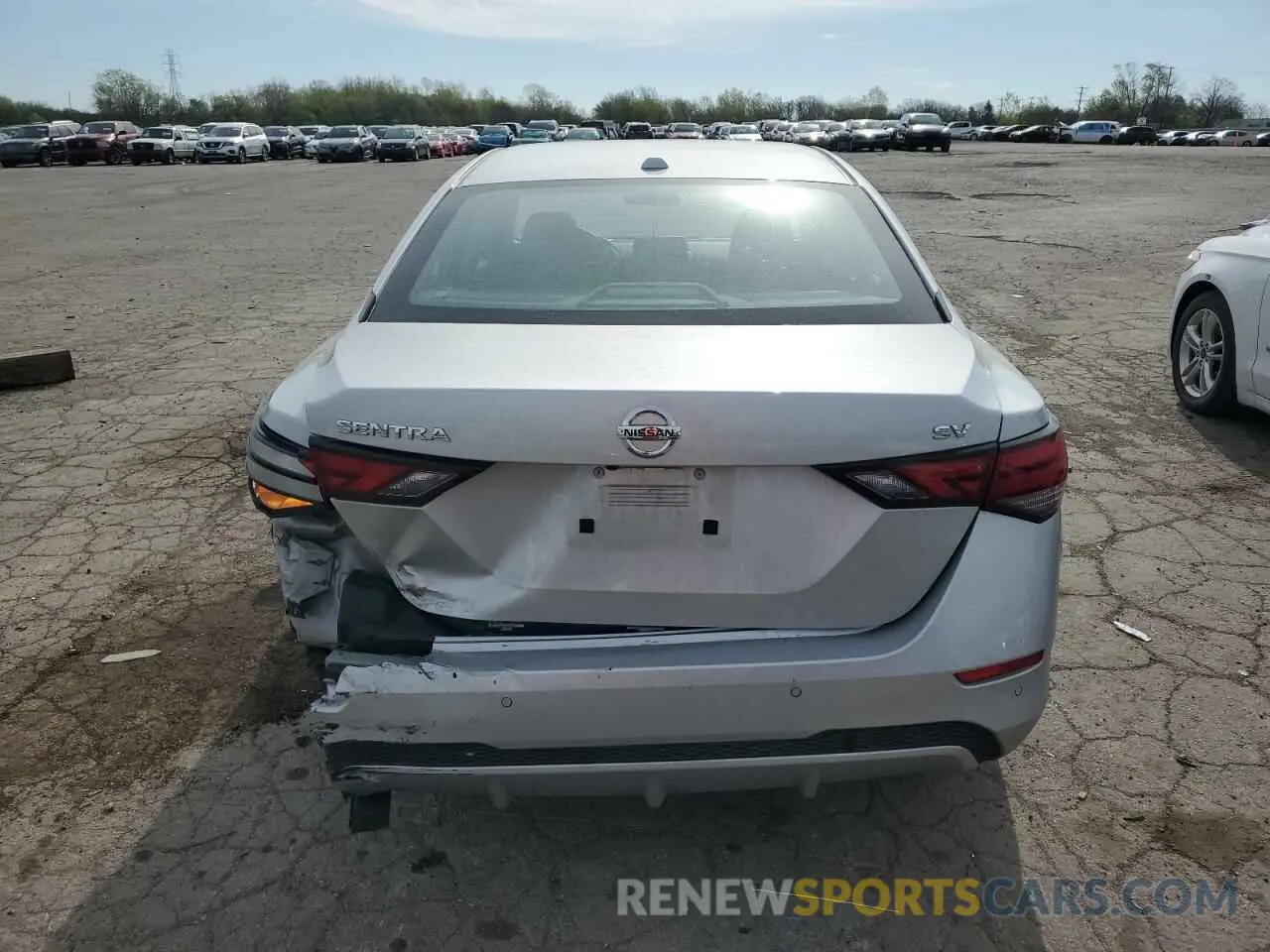 6 fotografías del automóvil dañado 3N1AB8CV0PY299979 NISSAN SENTRA 2023
