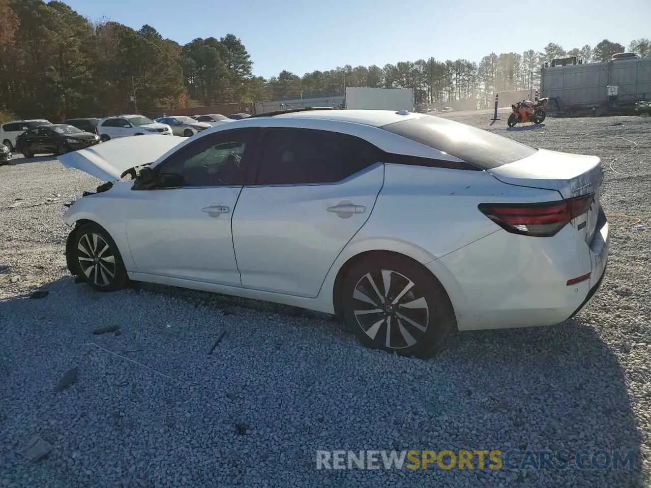2 fotografías del automóvil dañado 3N1AB8CV1PY227298 NISSAN SENTRA 2023