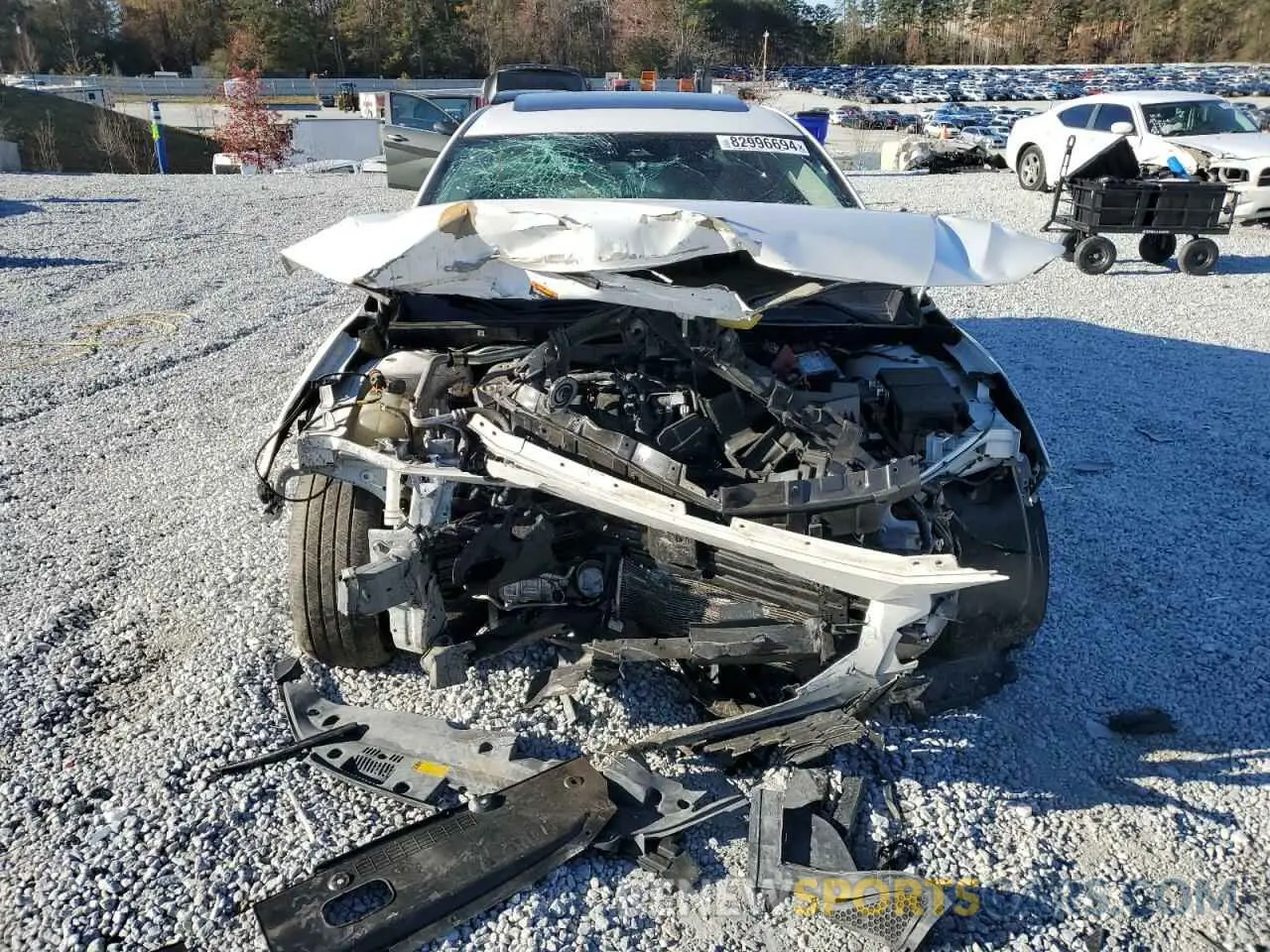 5 fotografías del automóvil dañado 3N1AB8CV1PY227298 NISSAN SENTRA 2023