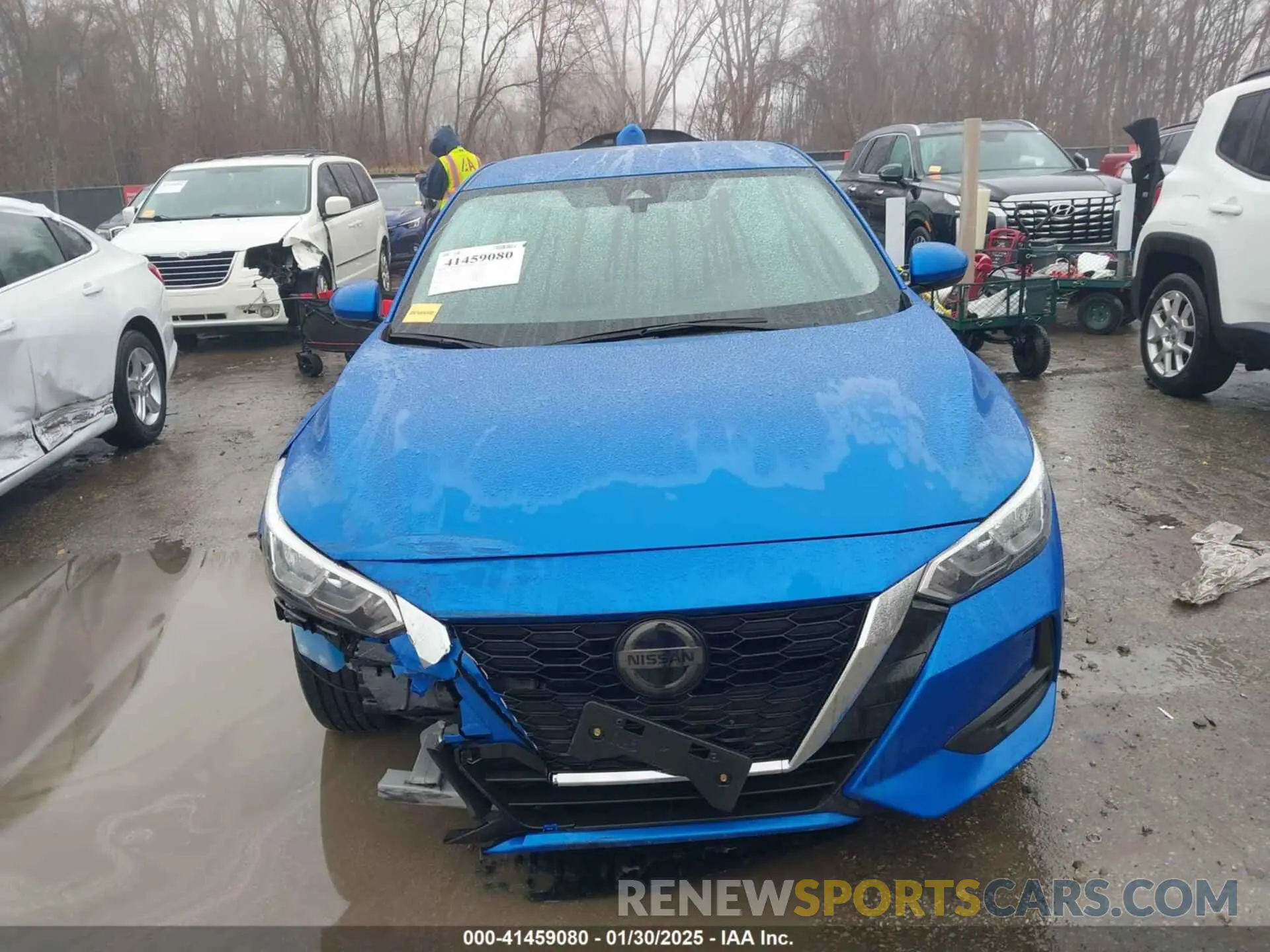 13 fotografías del automóvil dañado 3N1AB8CV1PY227866 NISSAN SENTRA 2023