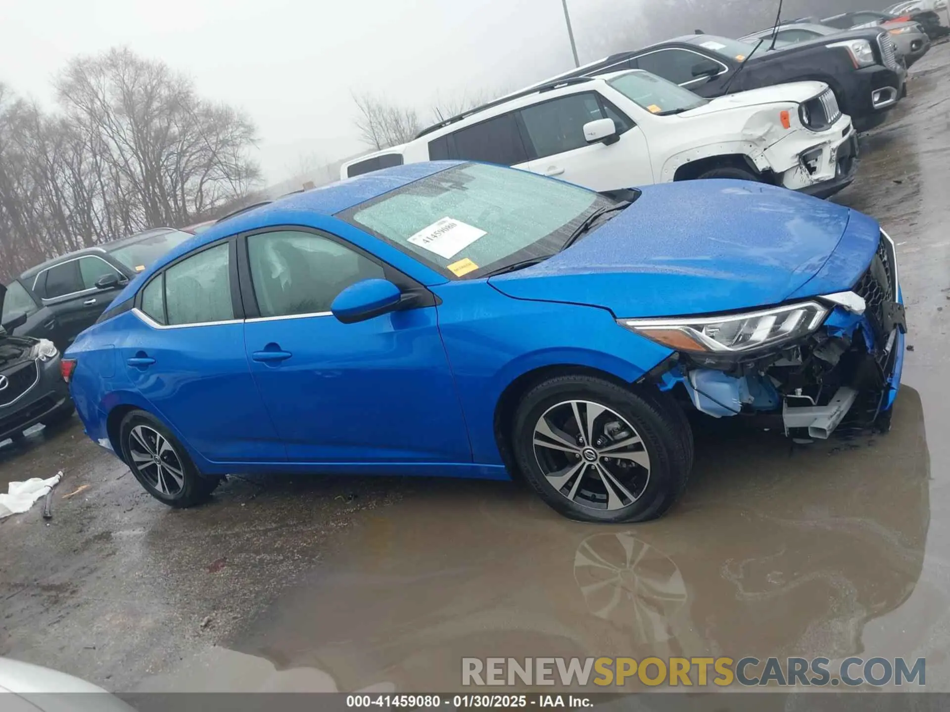 14 fotografías del automóvil dañado 3N1AB8CV1PY227866 NISSAN SENTRA 2023