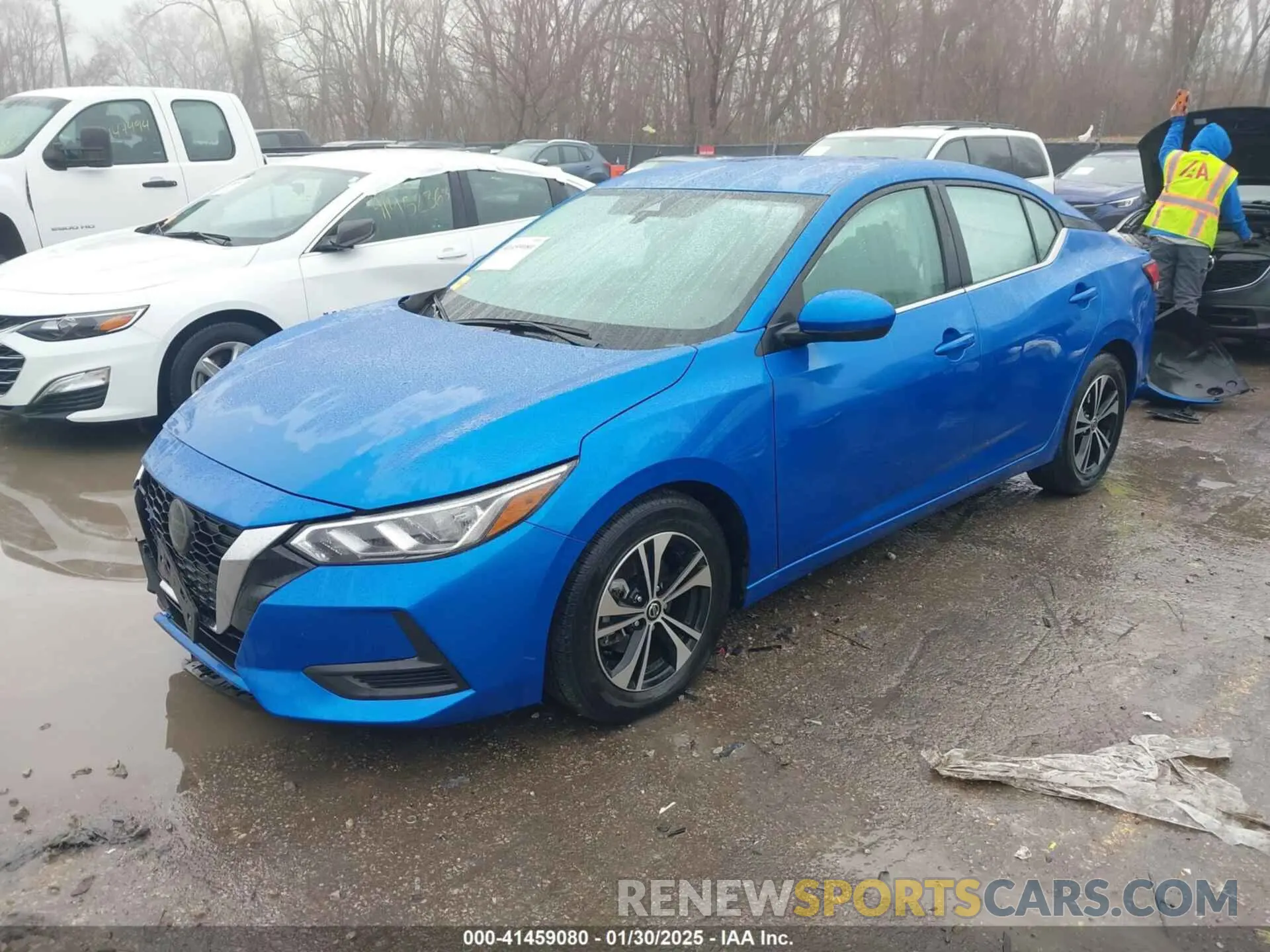 2 fotografías del automóvil dañado 3N1AB8CV1PY227866 NISSAN SENTRA 2023