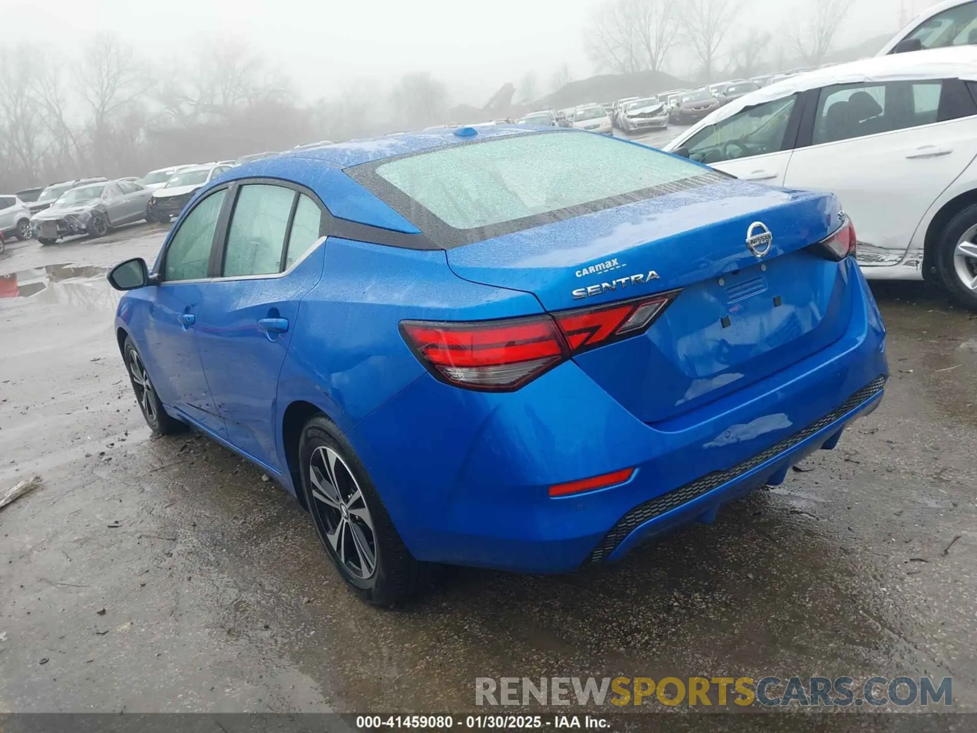 3 fotografías del automóvil dañado 3N1AB8CV1PY227866 NISSAN SENTRA 2023