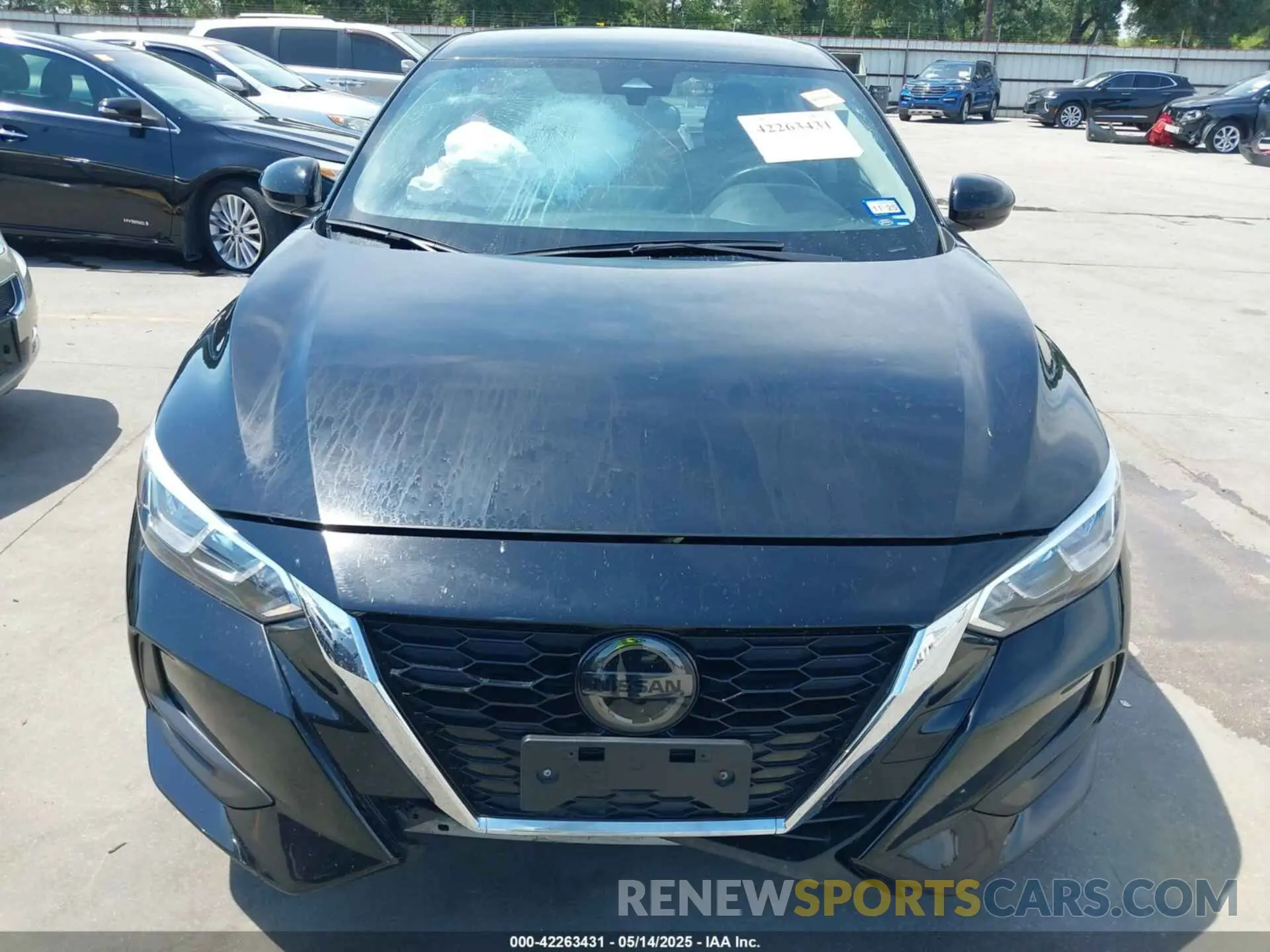 13 fotografías del automóvil dañado 3N1AB8CV1PY247695 NISSAN SENTRA 2023