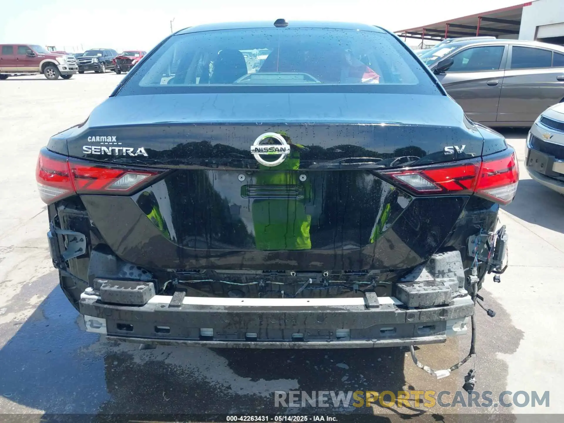 18 fotografías del automóvil dañado 3N1AB8CV1PY247695 NISSAN SENTRA 2023