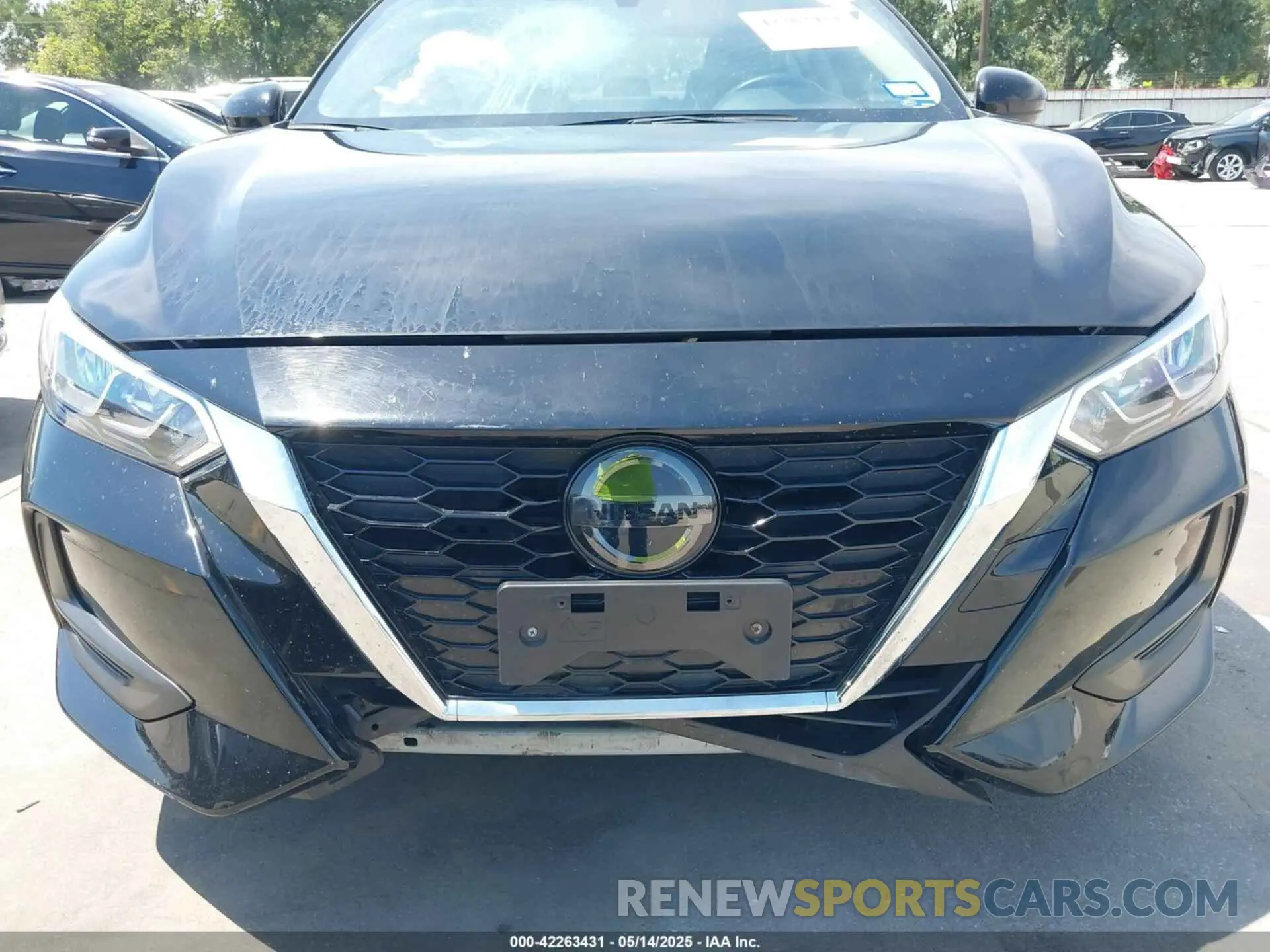 6 fotografías del automóvil dañado 3N1AB8CV1PY247695 NISSAN SENTRA 2023