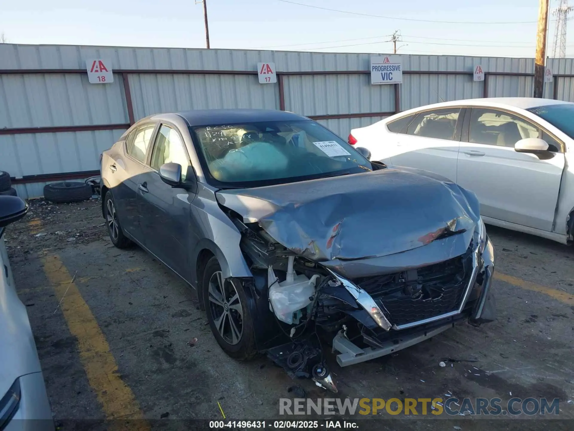 1 fotografías del automóvil dañado 3N1AB8CV1PY259748 NISSAN SENTRA 2023