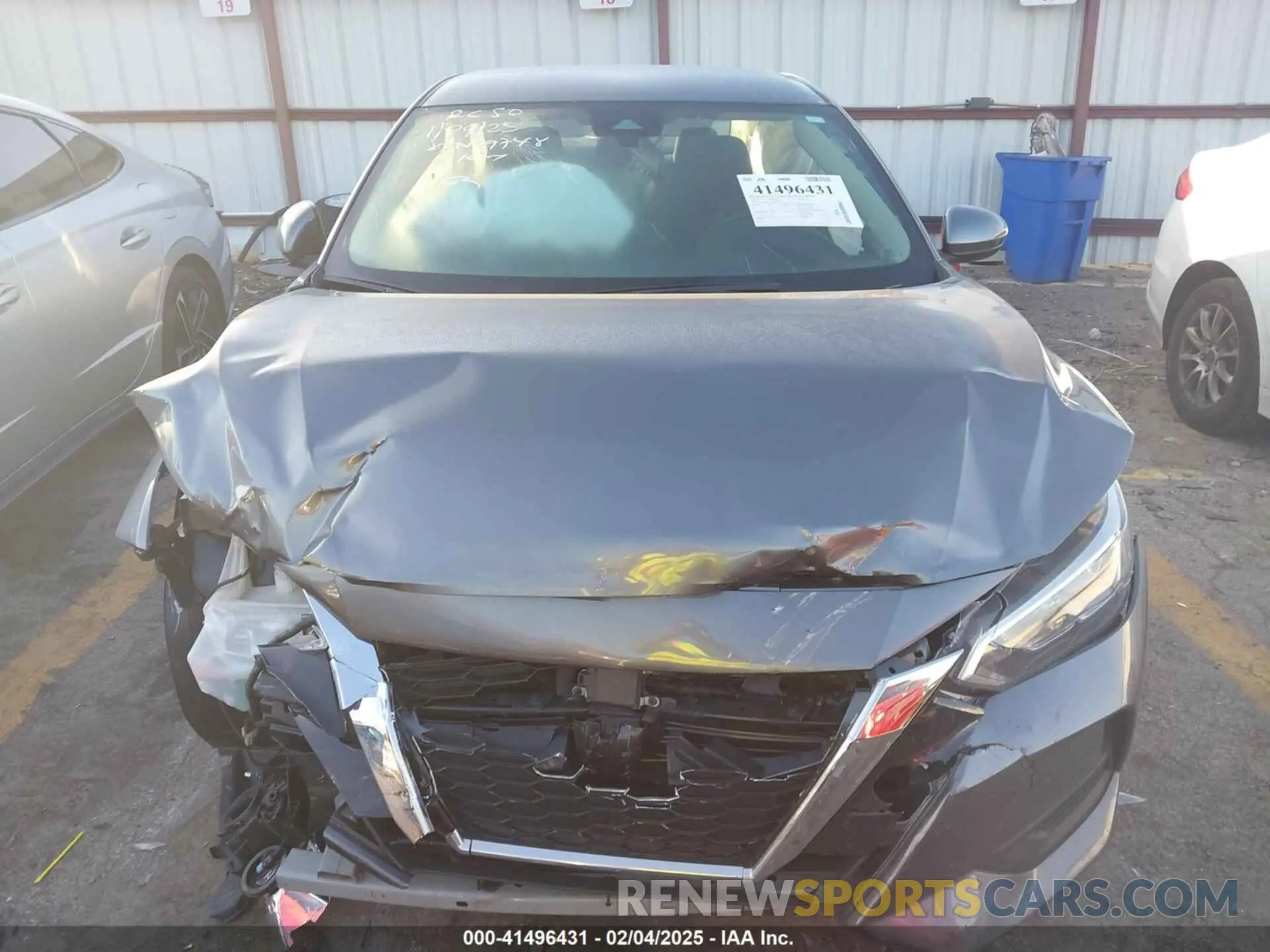 12 fotografías del automóvil dañado 3N1AB8CV1PY259748 NISSAN SENTRA 2023