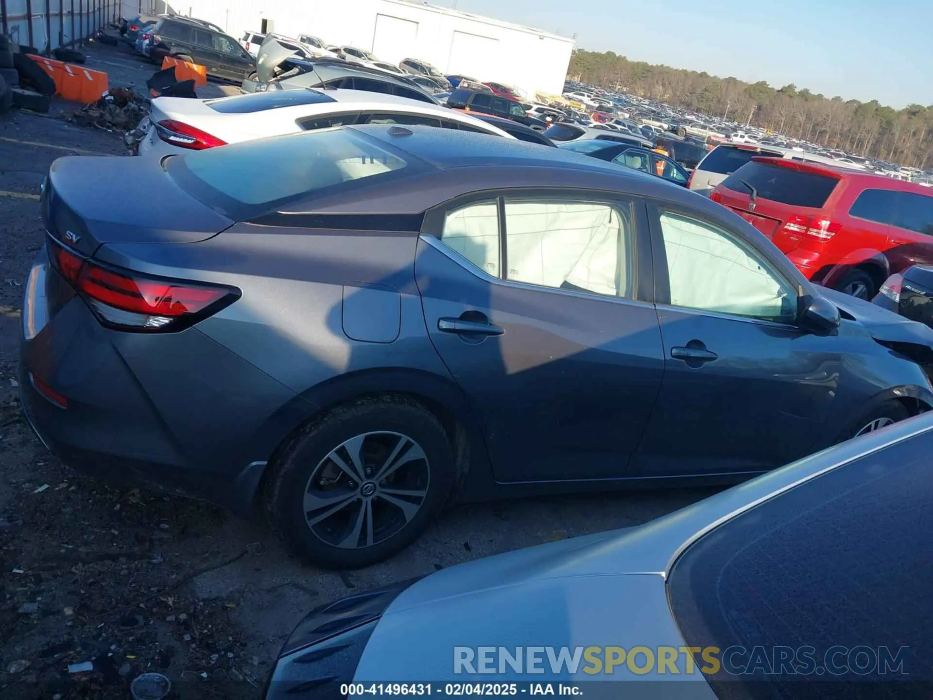 13 fotografías del automóvil dañado 3N1AB8CV1PY259748 NISSAN SENTRA 2023