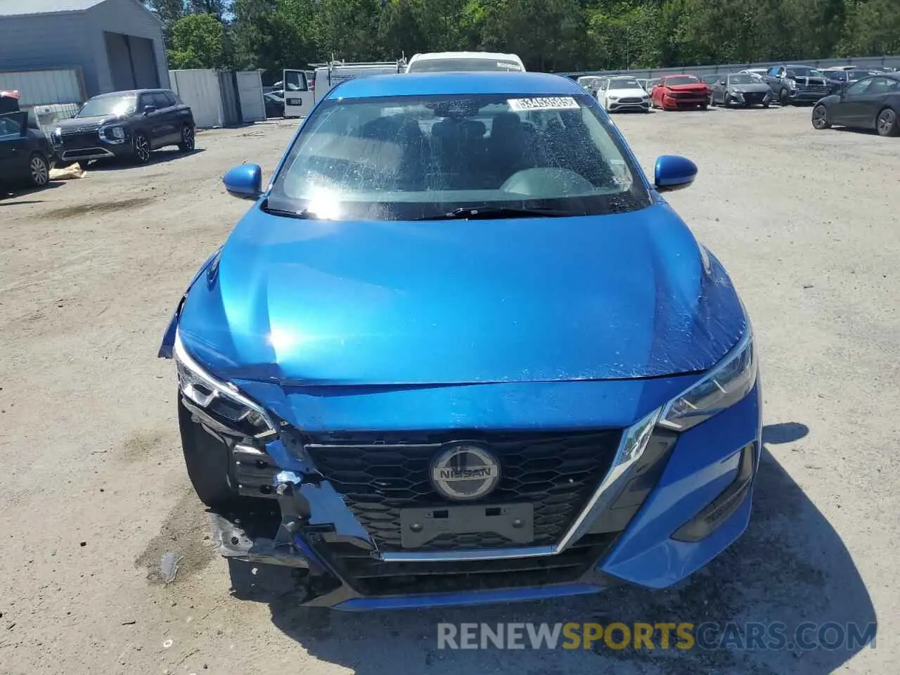 5 fotografías del automóvil dañado 3N1AB8CV1PY264156 NISSAN SENTRA 2023