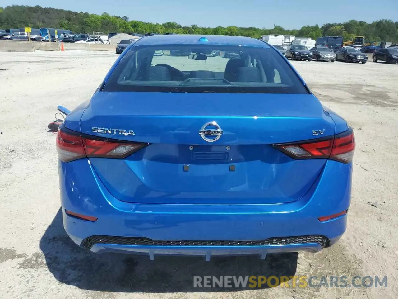 6 fotografías del automóvil dañado 3N1AB8CV1PY264156 NISSAN SENTRA 2023