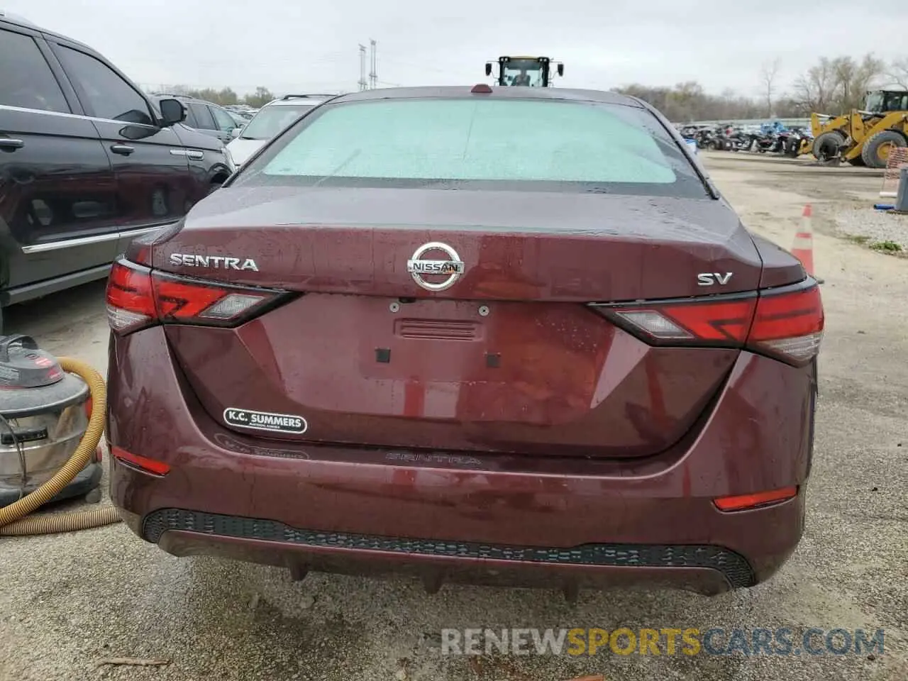 6 fotografías del automóvil dañado 3N1AB8CV1PY264867 NISSAN SENTRA 2023