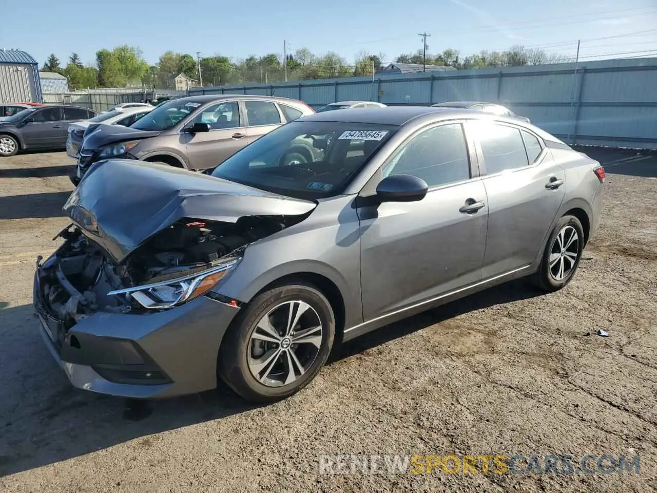 1 fotografías del automóvil dañado 3N1AB8CV1PY280762 NISSAN SENTRA 2023