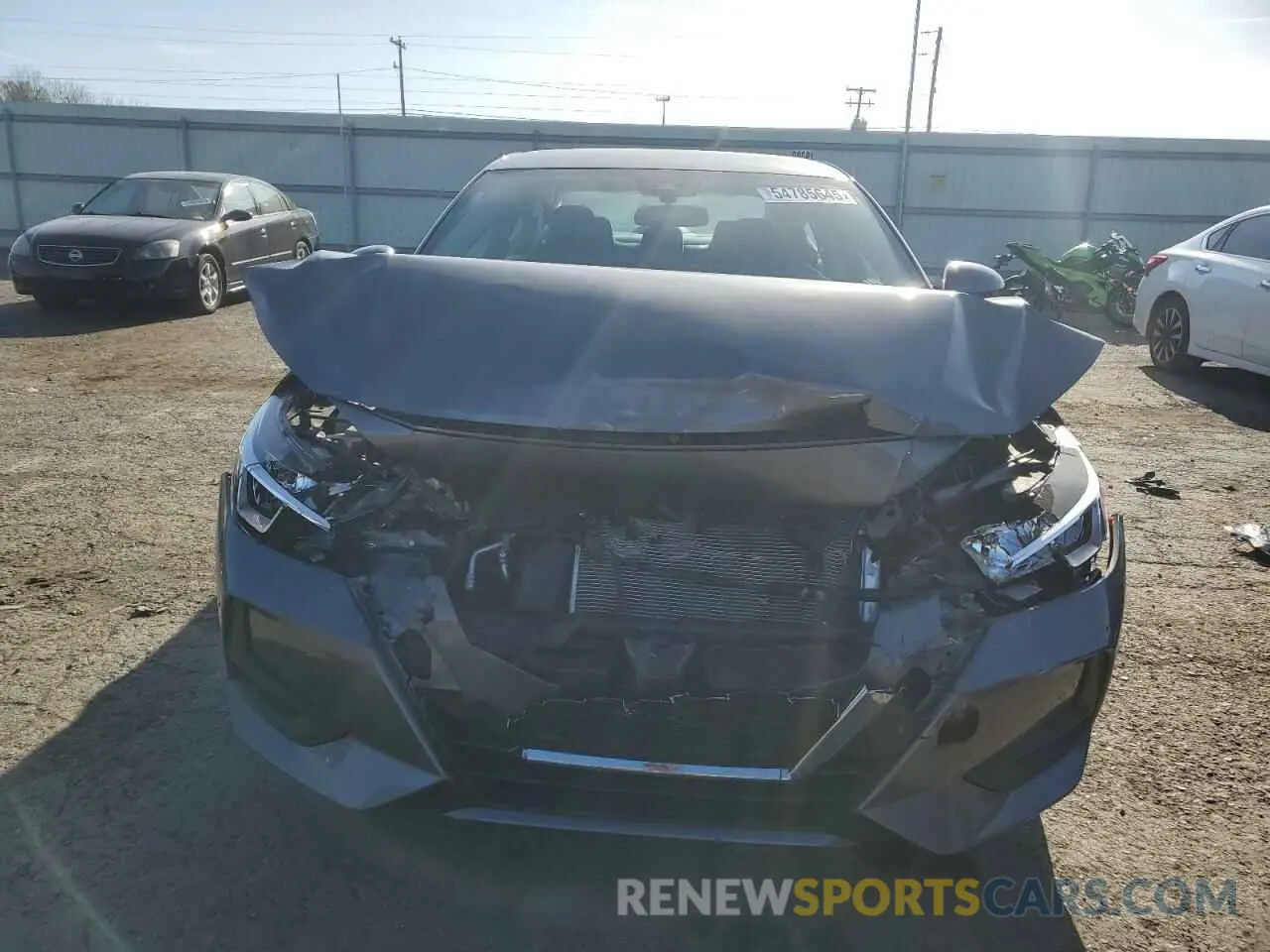 5 fotografías del automóvil dañado 3N1AB8CV1PY280762 NISSAN SENTRA 2023
