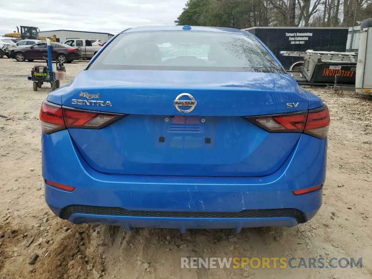6 fotografías del automóvil dañado 3N1AB8CV1PY286237 NISSAN SENTRA 2023