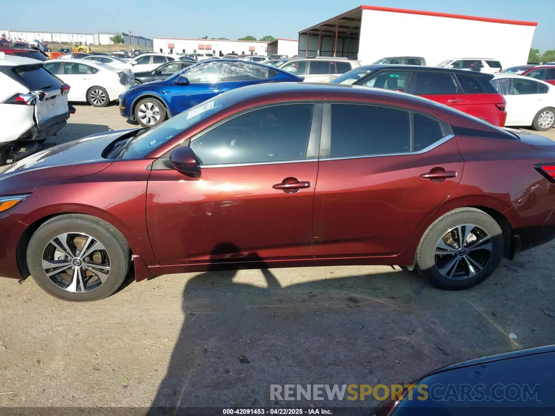 14 fotografías del automóvil dañado 3N1AB8CV1PY286965 NISSAN SENTRA 2023