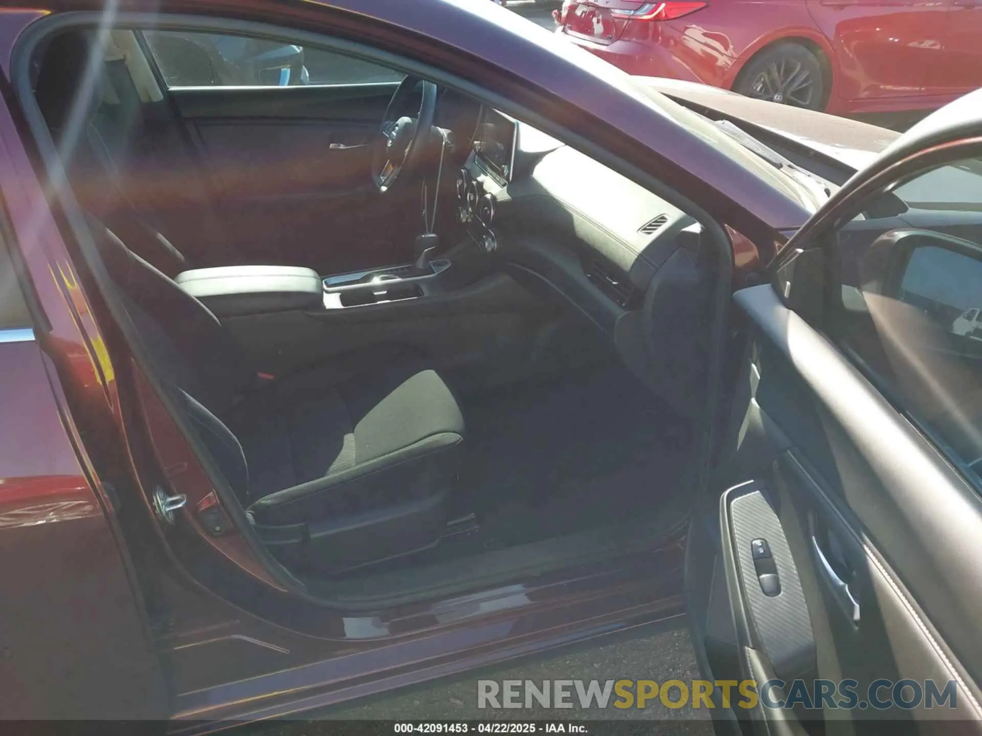 5 fotografías del automóvil dañado 3N1AB8CV1PY286965 NISSAN SENTRA 2023