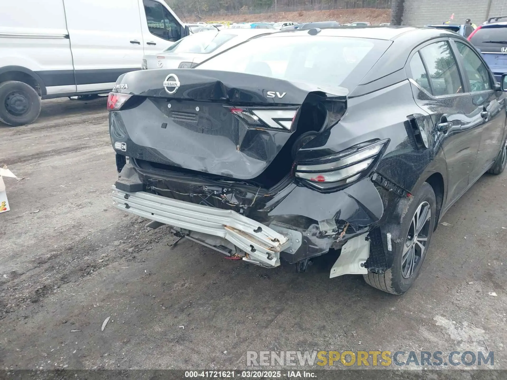 18 fotografías del automóvil dañado 3N1AB8CV1PY314246 NISSAN SENTRA 2023