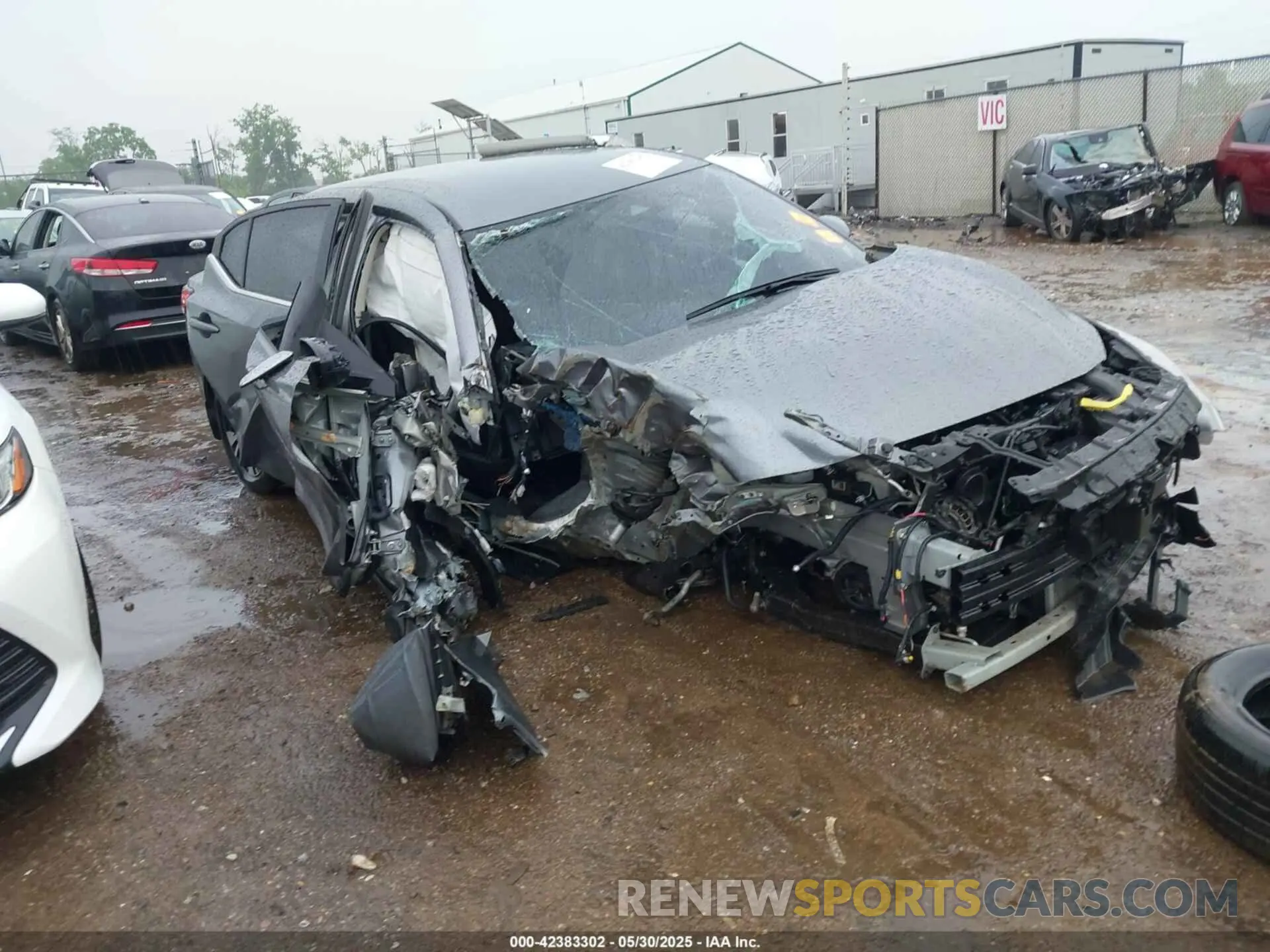 1 fotografías del automóvil dañado 3N1AB8CV2PY273349 NISSAN SENTRA 2023