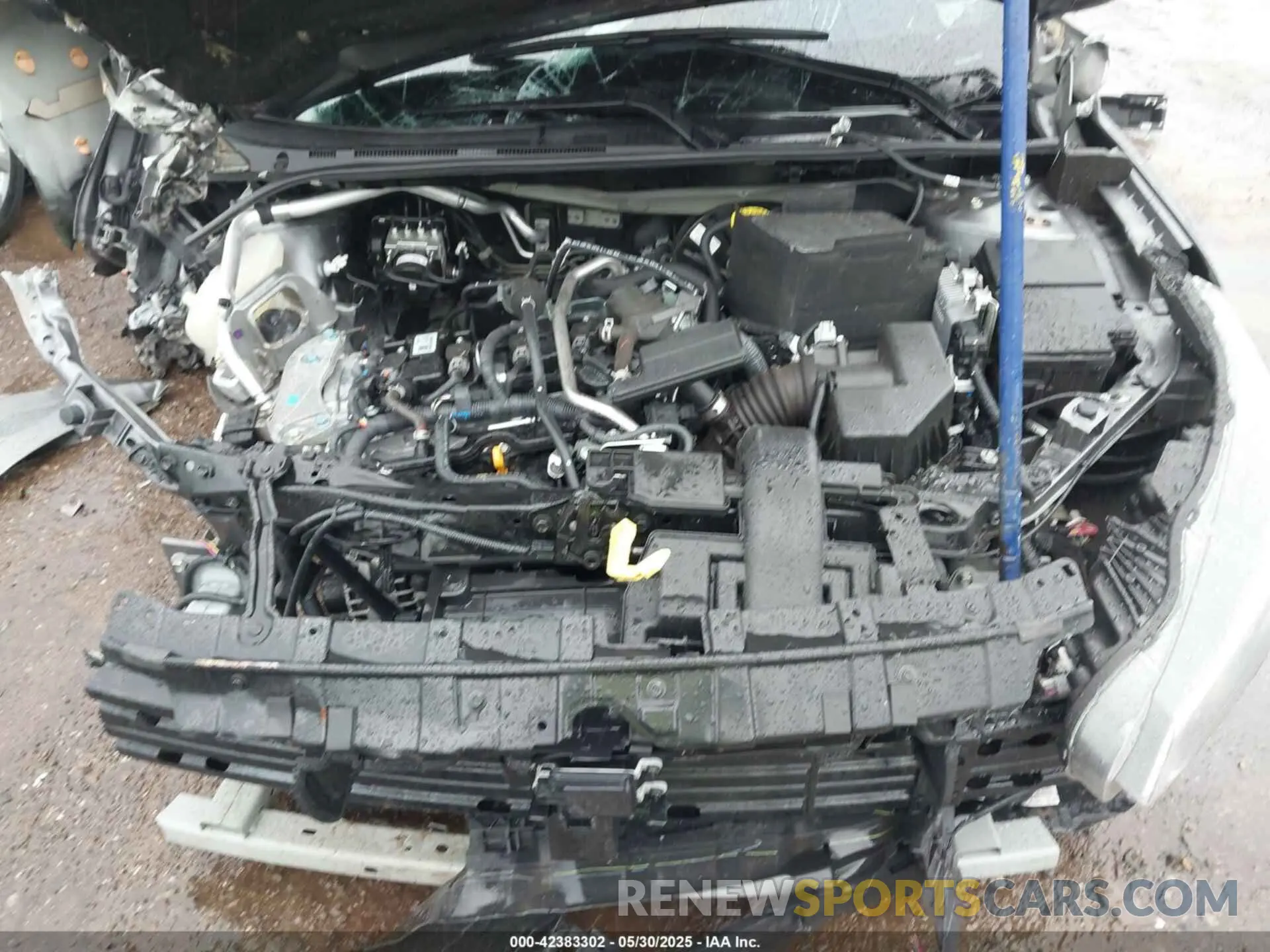 10 fotografías del automóvil dañado 3N1AB8CV2PY273349 NISSAN SENTRA 2023