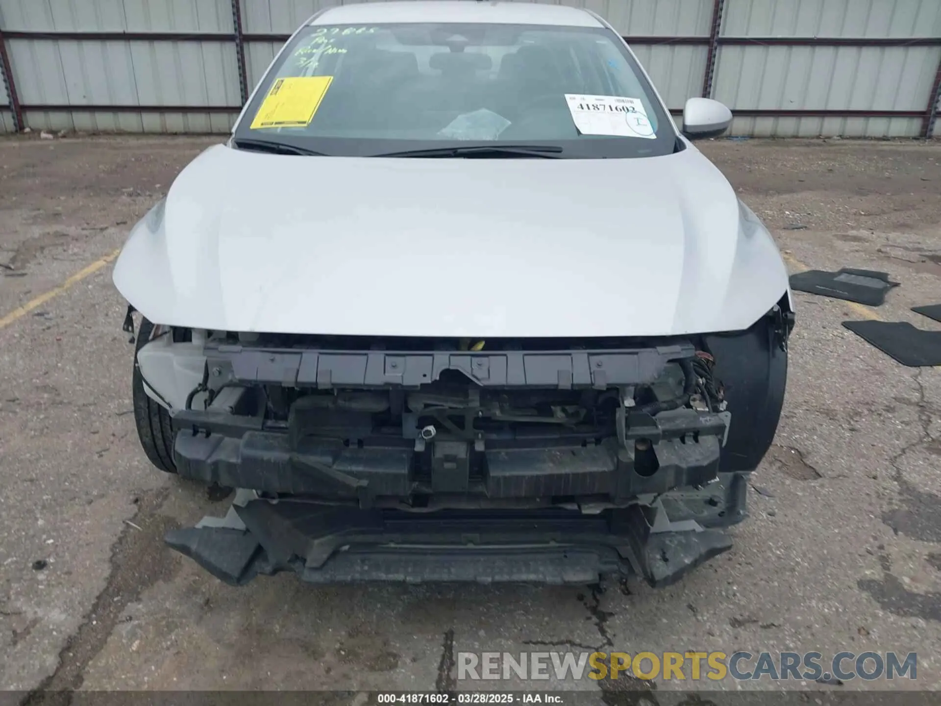 13 fotografías del automóvil dañado 3N1AB8CV2PY279233 NISSAN SENTRA 2023