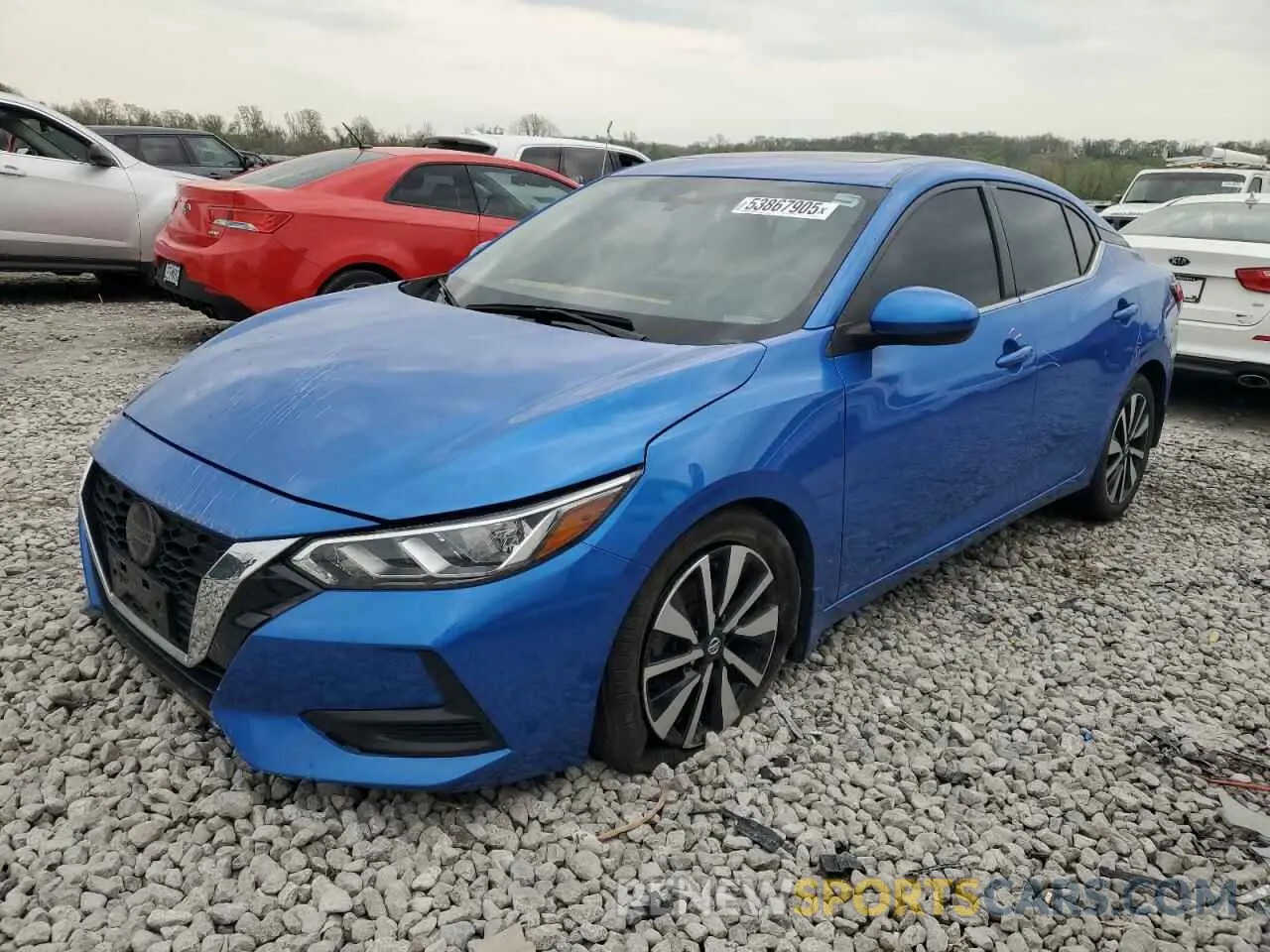 1 fotografías del automóvil dañado 3N1AB8CV2PY300520 NISSAN SENTRA 2023