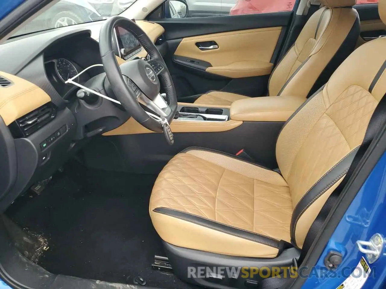 7 fotografías del automóvil dañado 3N1AB8CV2PY300520 NISSAN SENTRA 2023