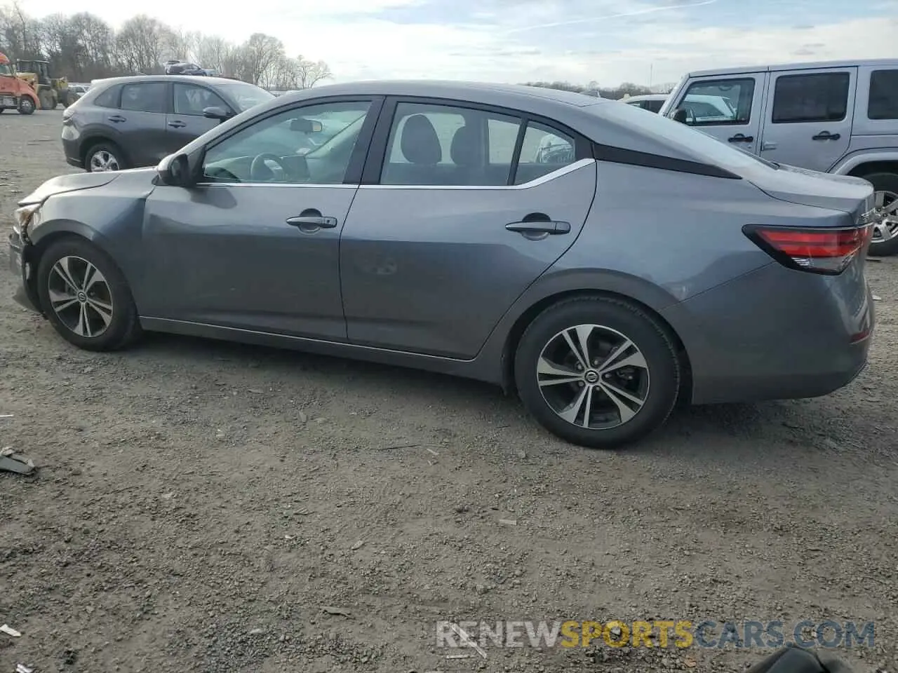 2 fotografías del automóvil dañado 3N1AB8CV2PY308407 NISSAN SENTRA 2023