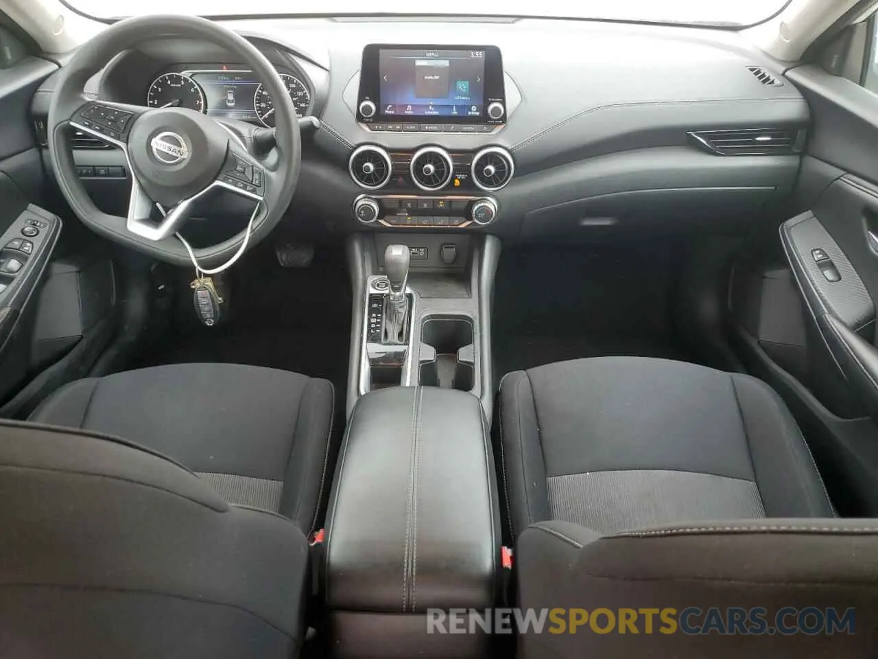 8 fotografías del automóvil dañado 3N1AB8CV2PY310027 NISSAN SENTRA 2023